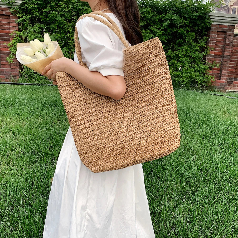 Straw Market Bag