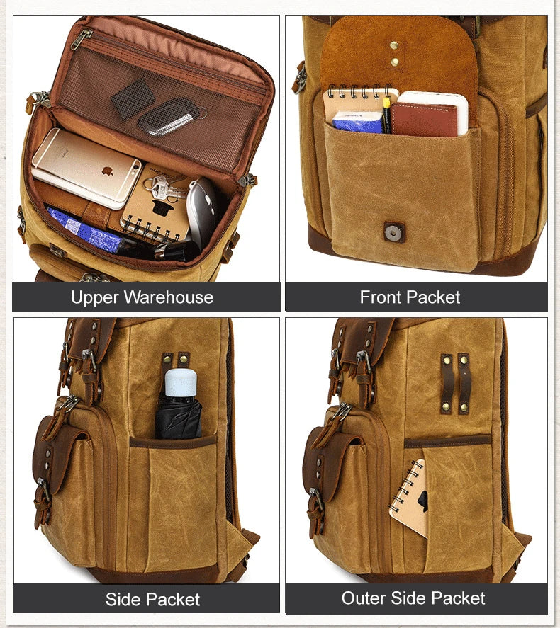 Mochila para camara y tripode