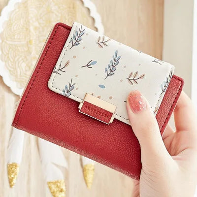 Monedero cartera mujer pequeño piel