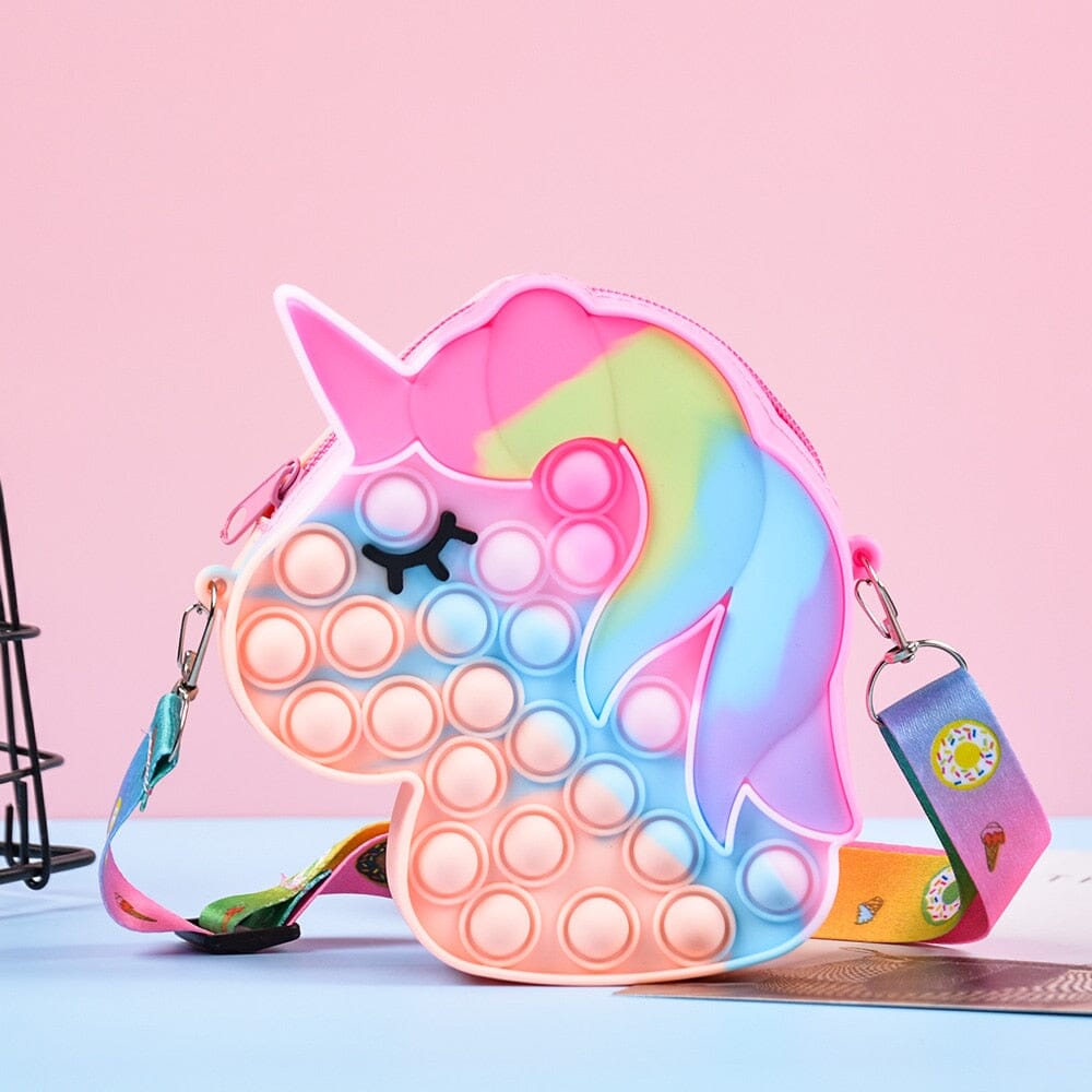 Unicorn Pop it Fidget Purse The Store Bags 5