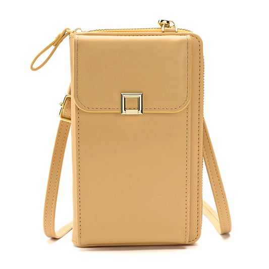 Cartera con compartimento para celular