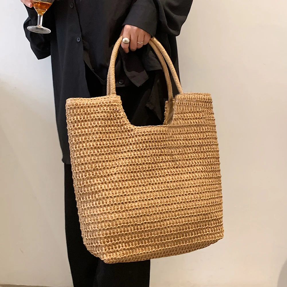 Straw Market Bag