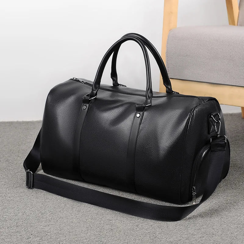 Leather Gym Bag With Shoe Compartment The Store Bags