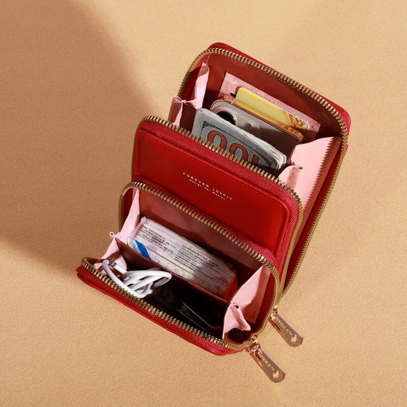 Leather Cell Phone Purse