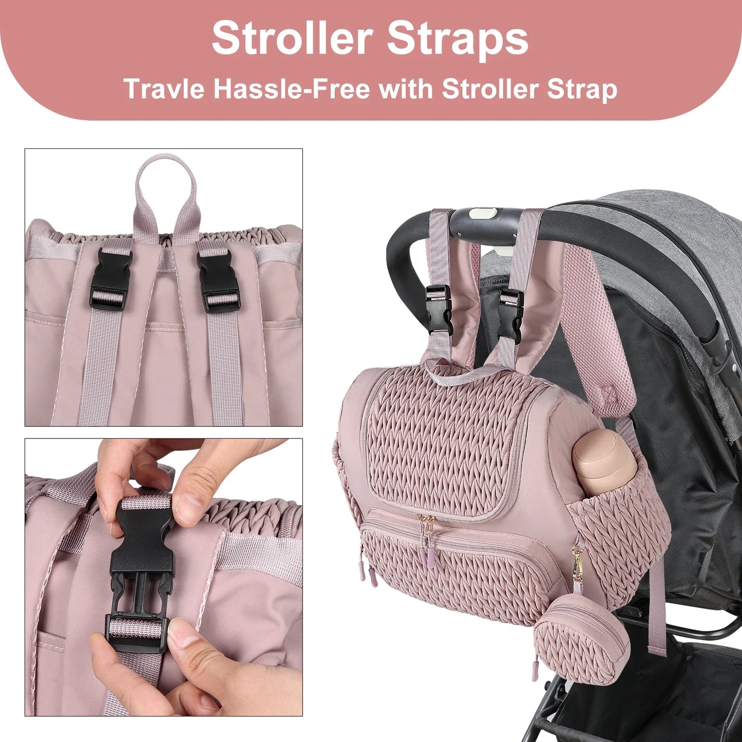 Mochila maternal con cambiador