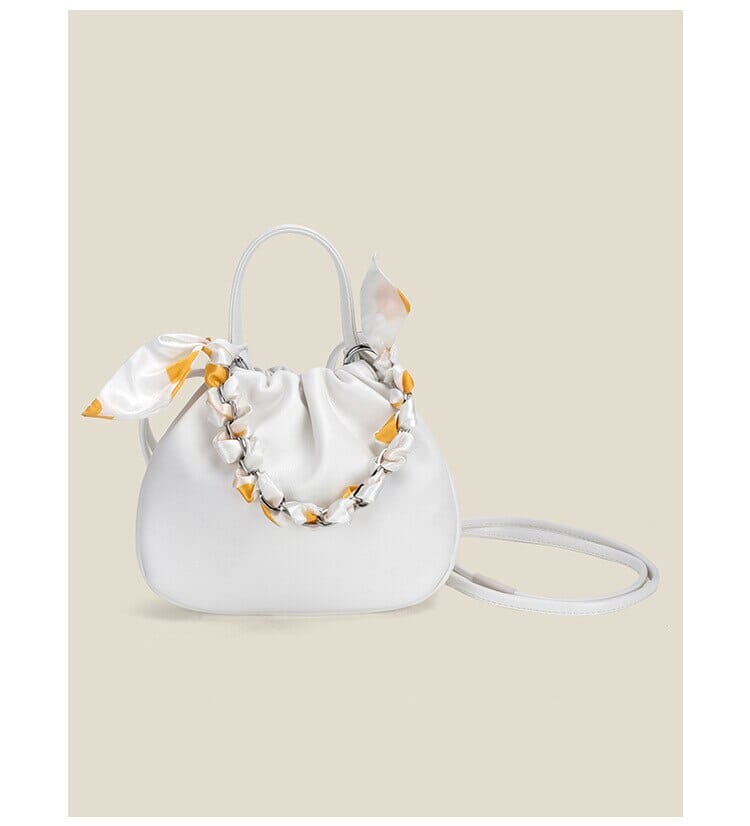 Dumpling Purse The Store Bags White