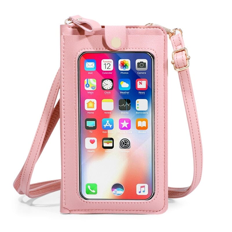 Leather Cellphone Bag The Store Bags Pink 