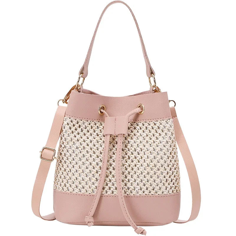 Straw Box Bag