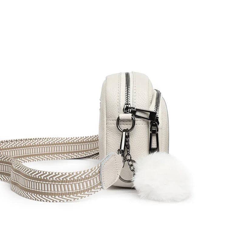 Bolso bandolera con cremallera