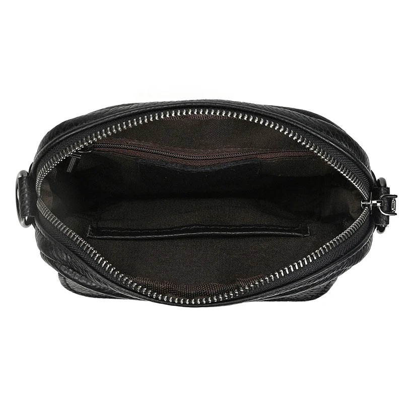 Vertical Leather Tablet Bag