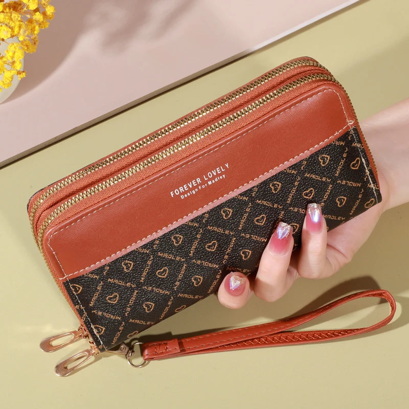 Zip Around Wallet Purse
