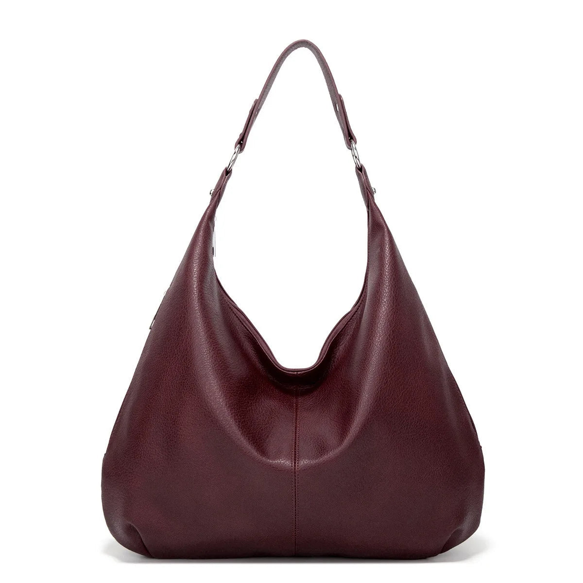Black Leather Hobo Shoulder Bag The Store Bags D Wine Red