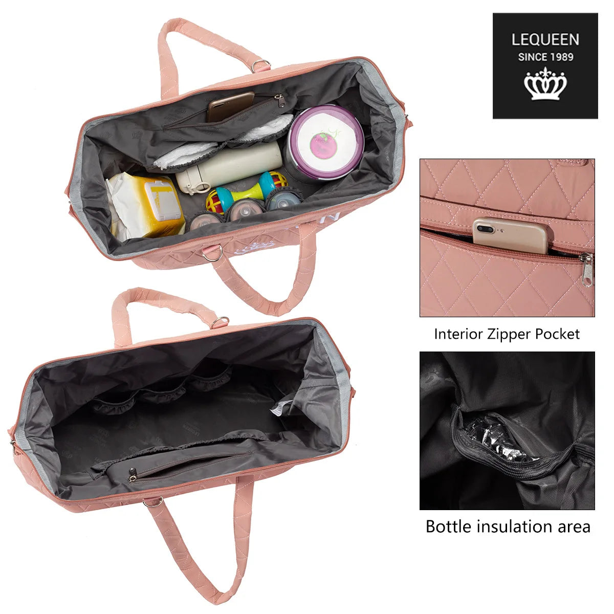 Diaper Messenger Bag