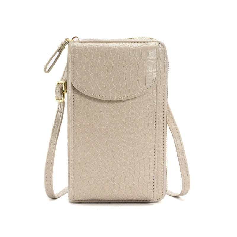Leather Crossbody Cell Phone Purse The Store Bags Grey