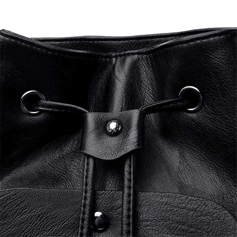 Backpack With Buckle in front The Store Bags