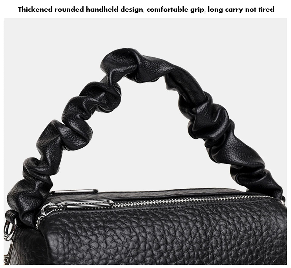 Square Leather Shoulder Bag The Store Bags