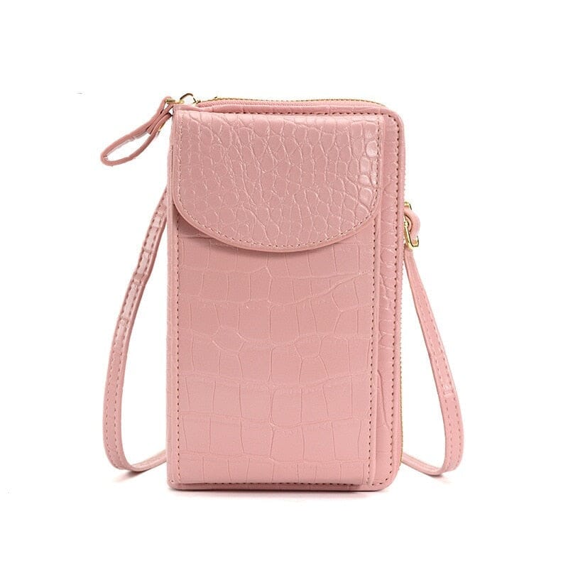 Leather Crossbody Cell Phone Purse The Store Bags Pink