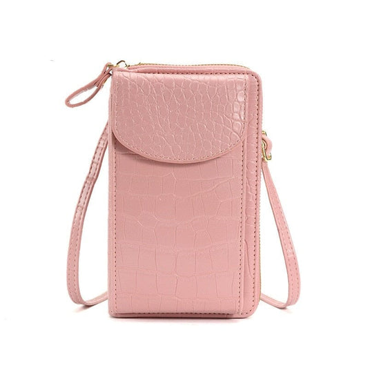 Leather Crossbody Cell Phone Purse The Store Bags Pink