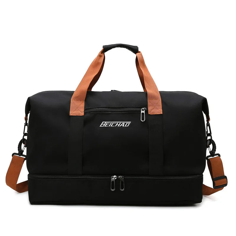 Womens Gym Bag With Separate Shoe Compartment The Store Bags Black