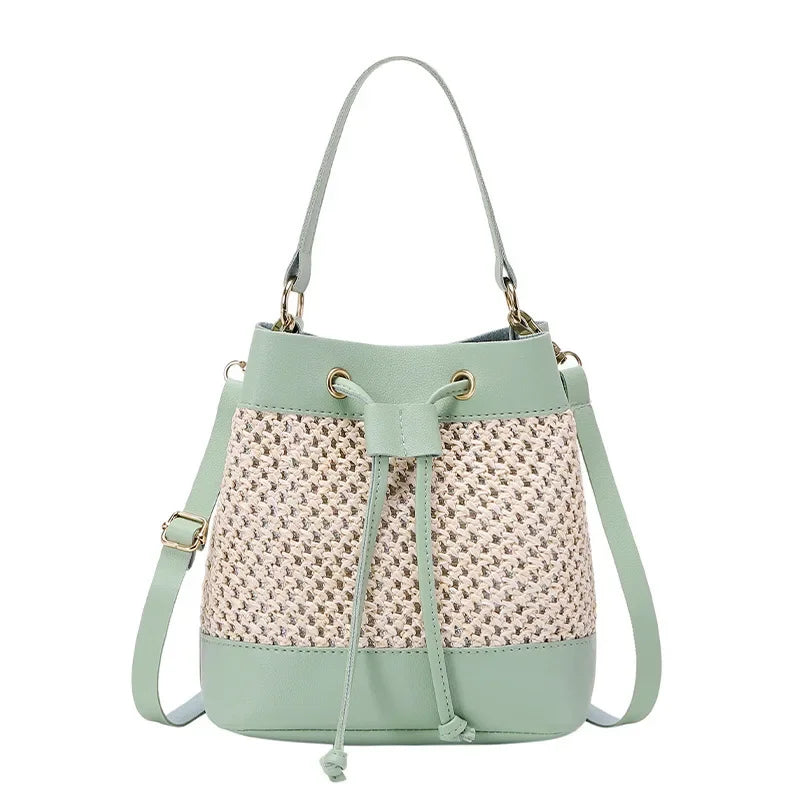 Straw Box Bag