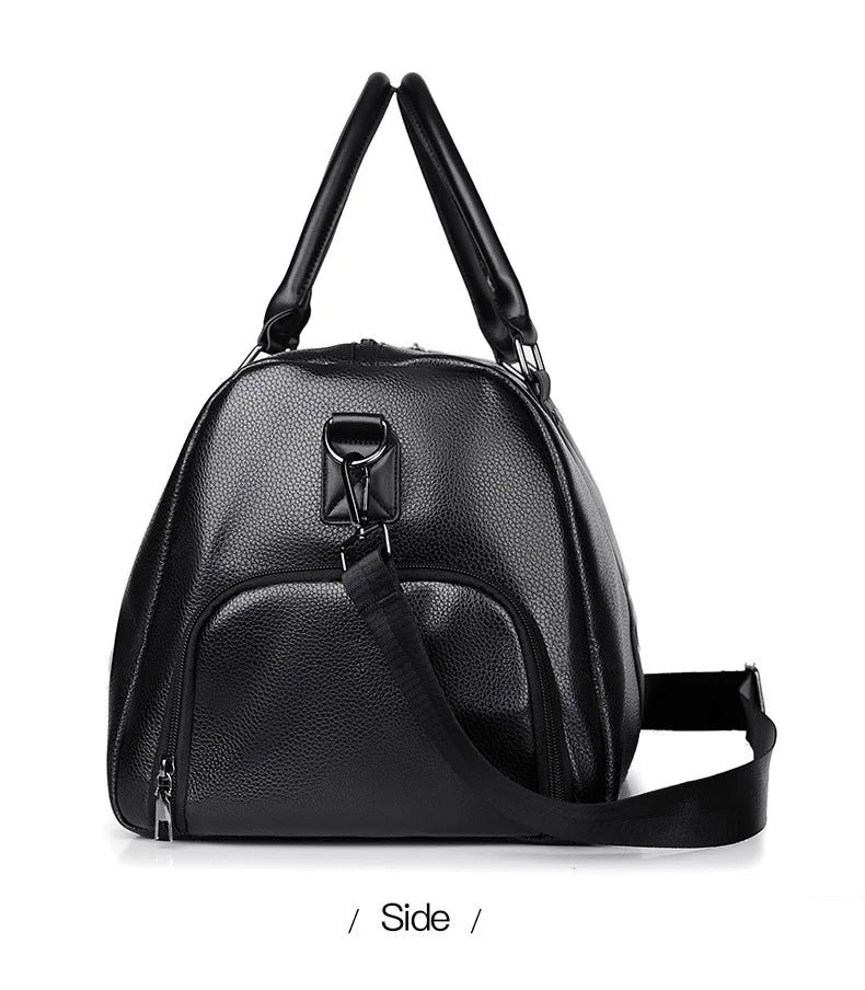 Leather Gym Bag With Shoe Compartment The Store Bags