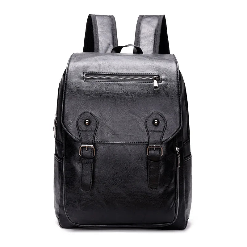 Leather Backpack For 15.6 inch Laptop