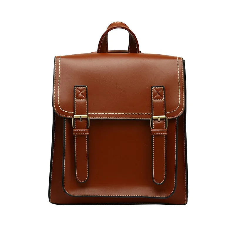 Convertible Handbag Backpack Leather The Store Bags C Brown