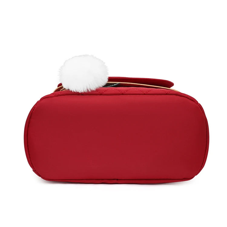 Hidden Zipper Backpack Purse