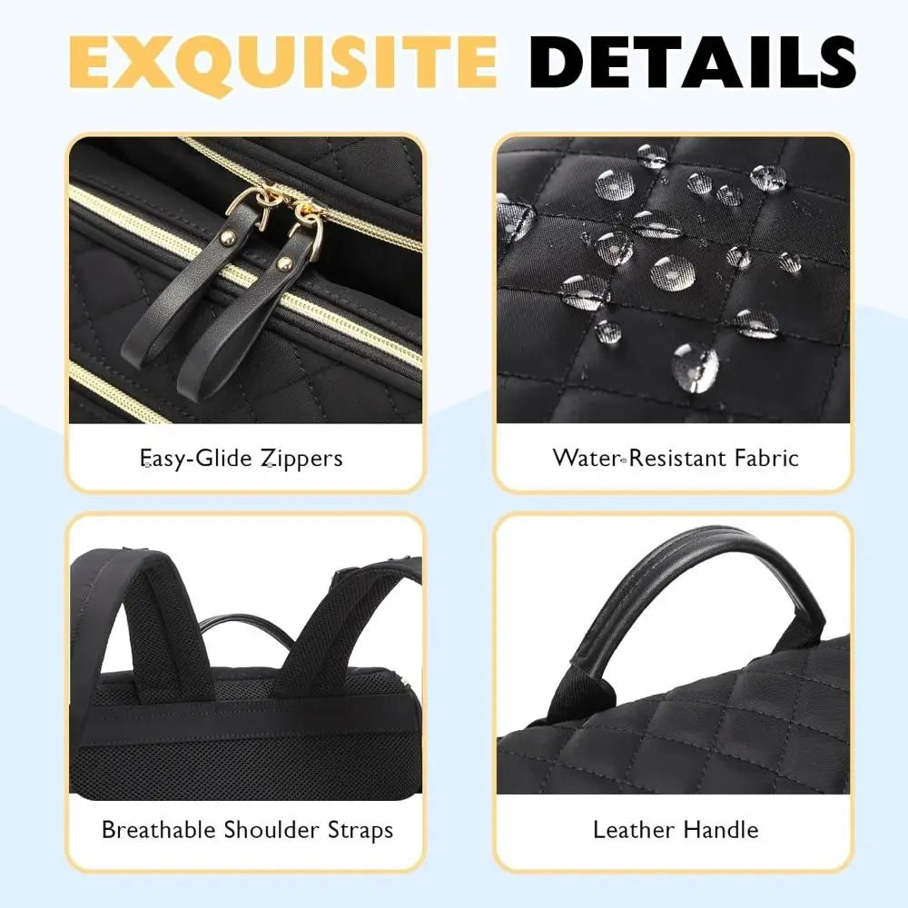 Mochila para pañales acolchada unisex