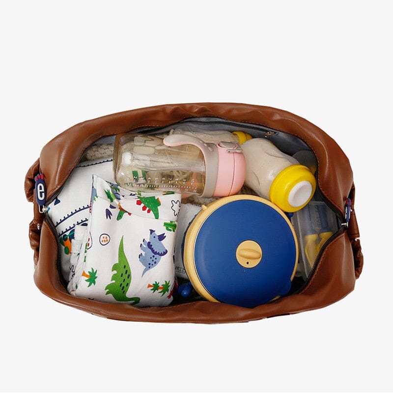 Leather Messenger Diaper Bag The Store Bags