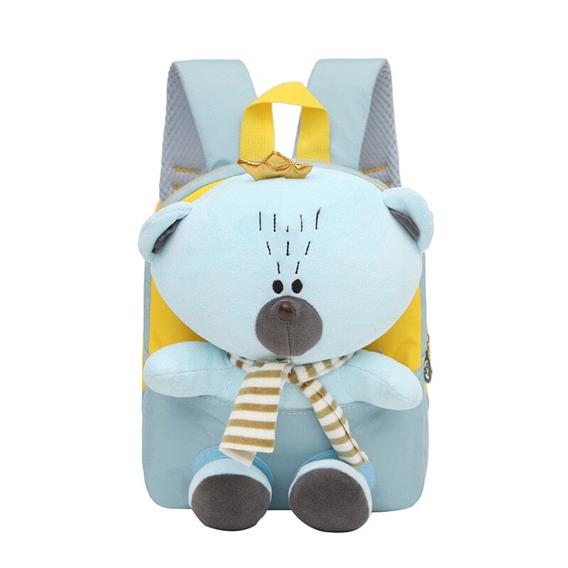 Kawaii Plush Backpack The Store Bags blue green 