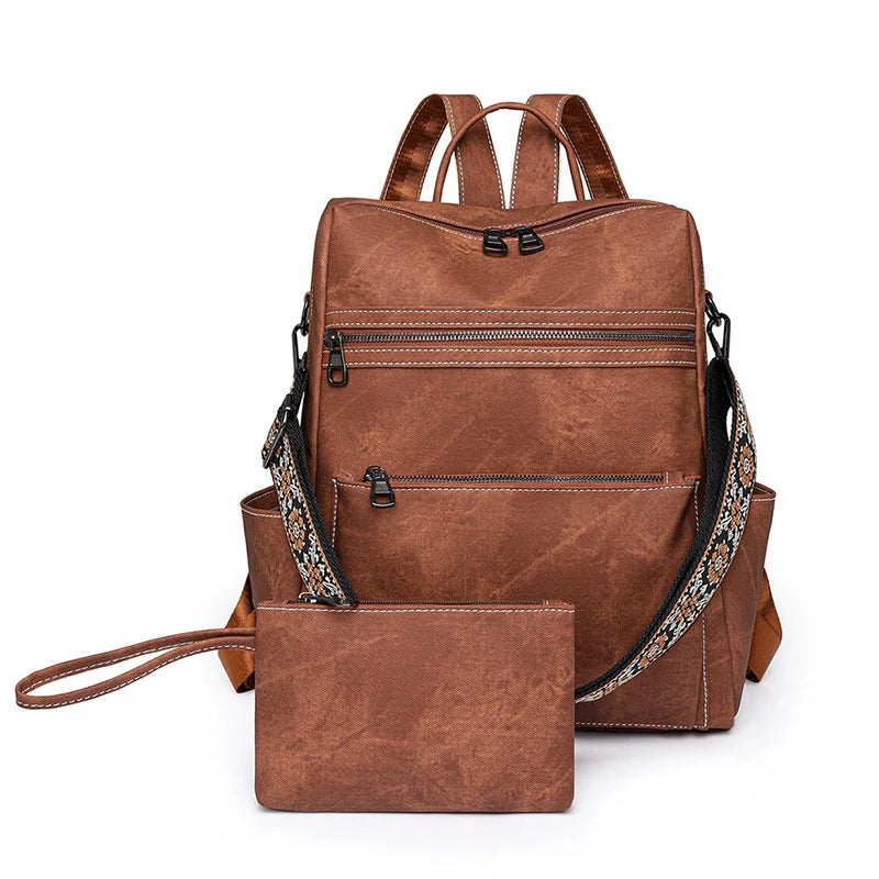 Backpack Purse With Wallet The Store Bags Brown
