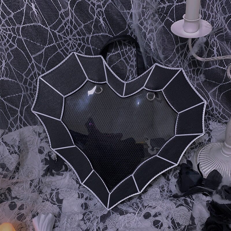 Spiderweb Heart Purse The Store Bags