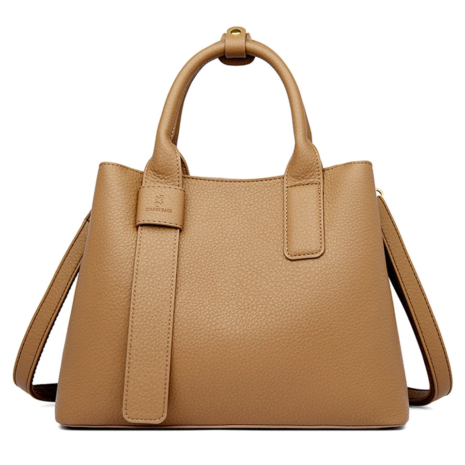 Small Leather Tote Handbag The Store Bags Khaki