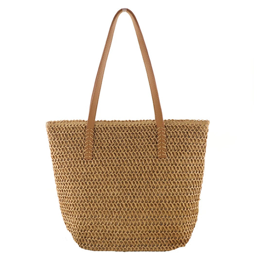 French Straw Market Bag