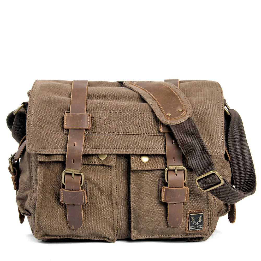 Men's Tablet Shoulder Bag The Store Bags Light coffee