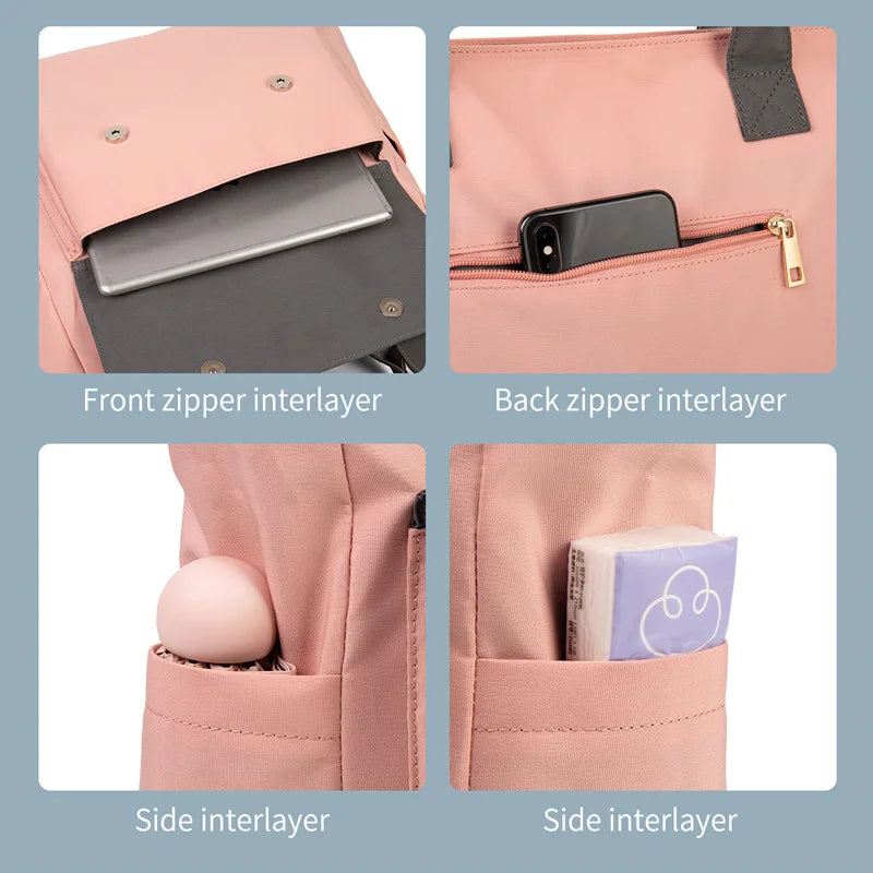 Large Cross body Messenger Book Diaper Bag