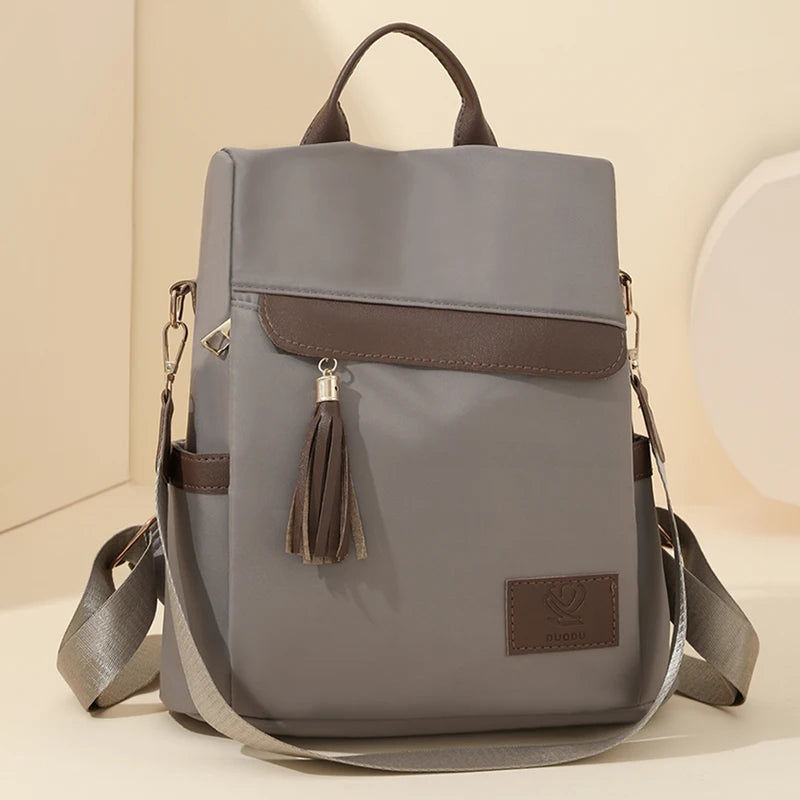 Stash pocket backpack