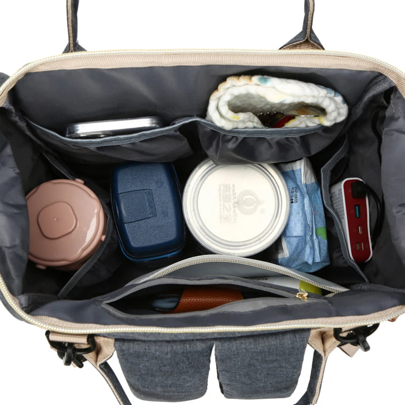 USB Charger Laptop Diaper Bag
