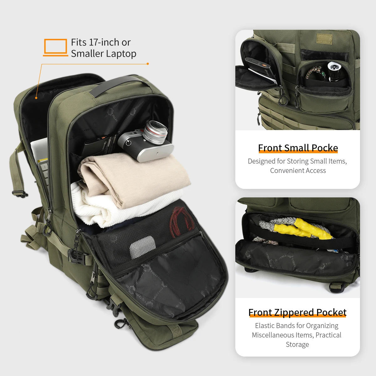 17 inch laptop tactical backpack The Store Bags 