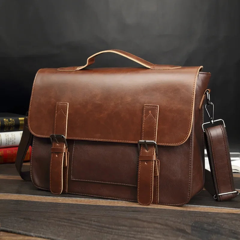 Black Leather 15 inch Bag The Store Bags