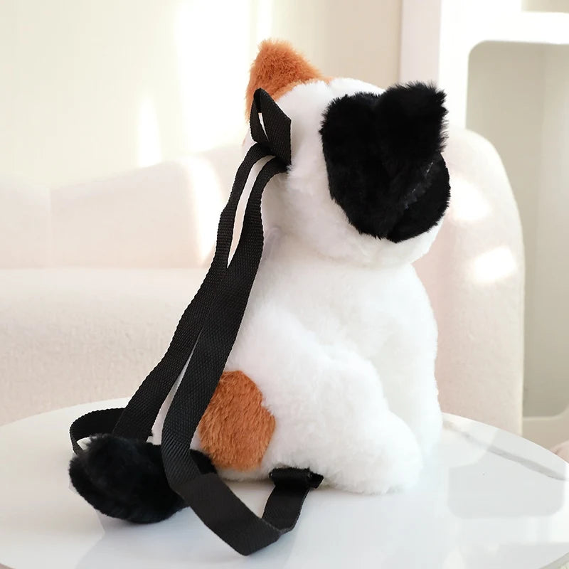 Mochila De Peluche De Gato