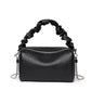 Square Leather Shoulder Bag The Store Bags Black 