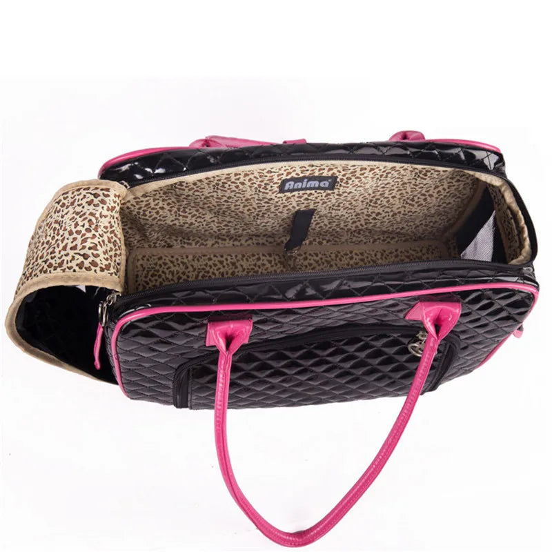 Bolso de piel para perros