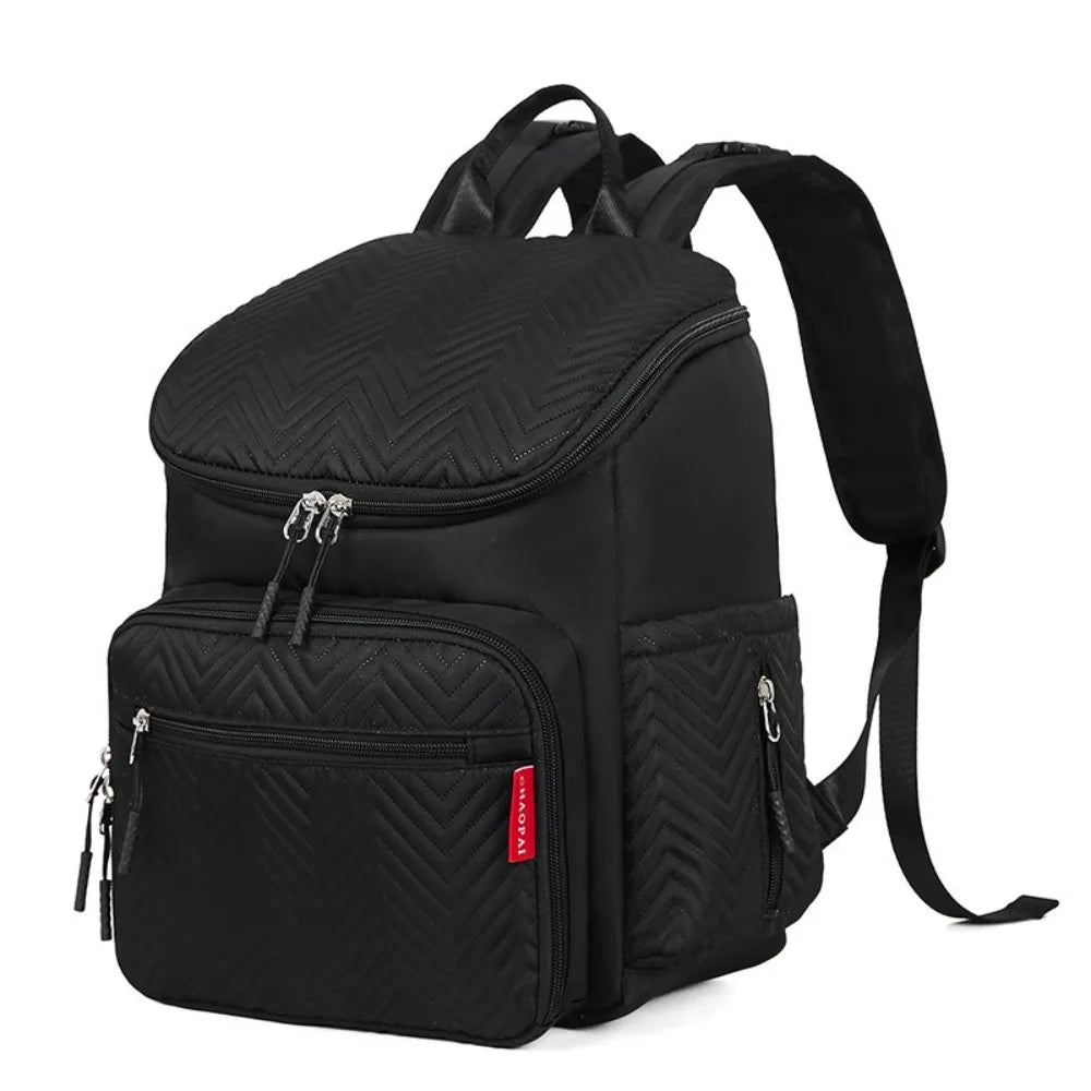 Mochila para pañales acolchada unisex