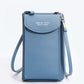 Leather Cell Phone Pouch The Store Bags Blue 