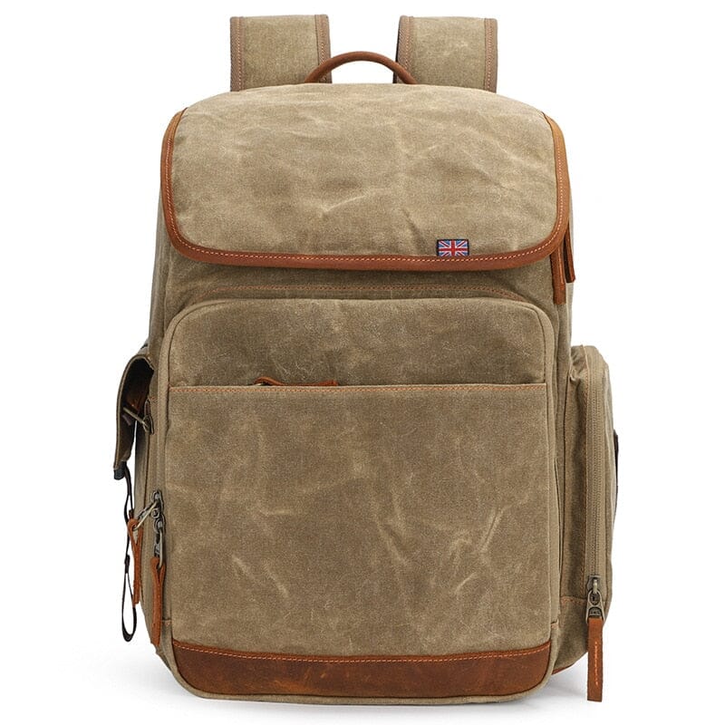 Camera Laptop Bag With Multiple Compartments The Store Bags Khaki