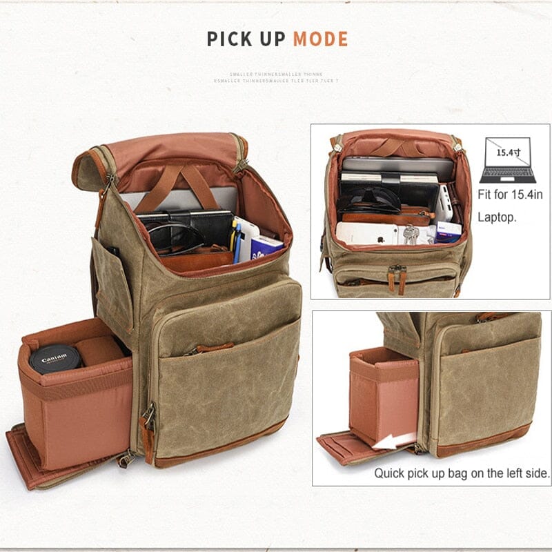 Camera Laptop Bag With Multiple Compartments The Store Bags
