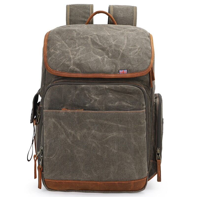 Camera Laptop Bag With Multiple Compartments The Store Bags Army green