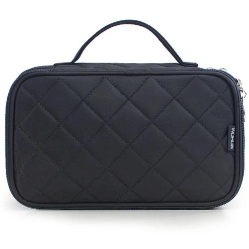 Double Zip Toiletry Bag BERKS The Store Bags Black